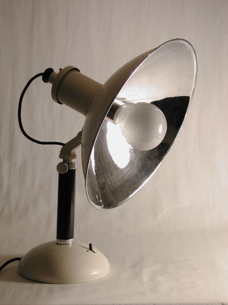 big and articulated foto lamp modernism 30's functionalism
