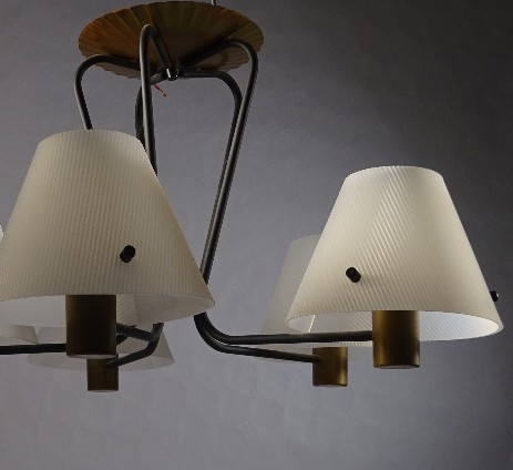 fifties design ceiling lamp probably matthieu mategot