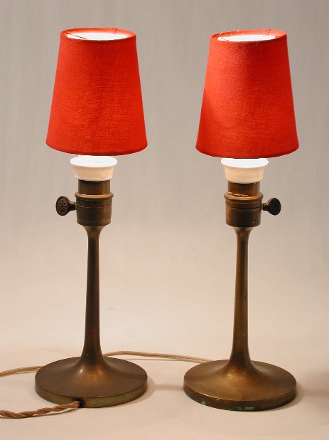 art nouveau table lamps classic timeless brass original vintage