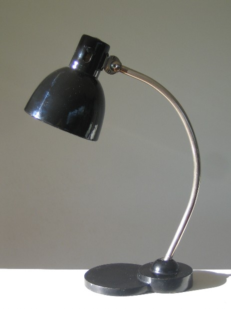 geometric modernist table lamp bauhaus 1928 zirax disco schneider