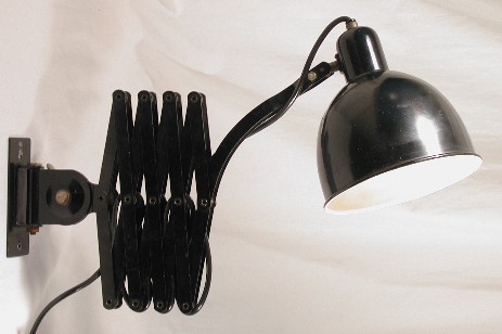 big belmag scissor lamp black