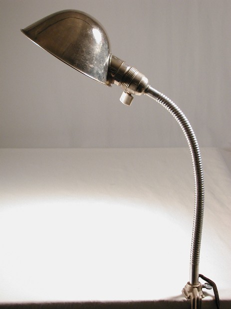 modernist working lamp flexarm 1920 original
