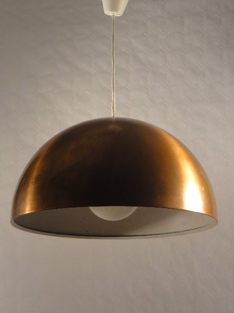 louis poulsen copper hanging lamp 