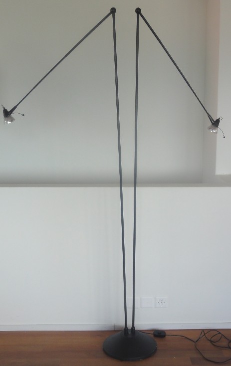 luxo daybreak floor lamp stehleuchte ca 300 cm