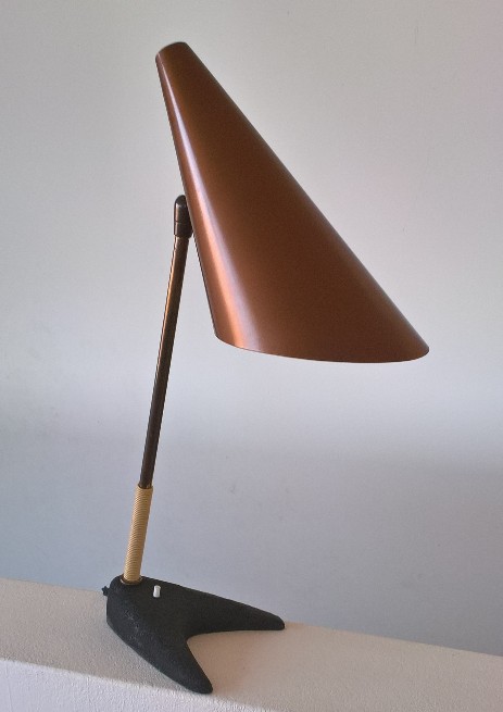 icon table lamp Carl Auböck for Kalmar, Vienna 1950
